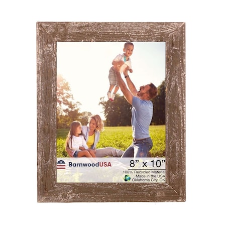 Barnwoodusa Rustic Farmhouse Reclaimed 8x10 Picture Frame (Espresso) 672713219590